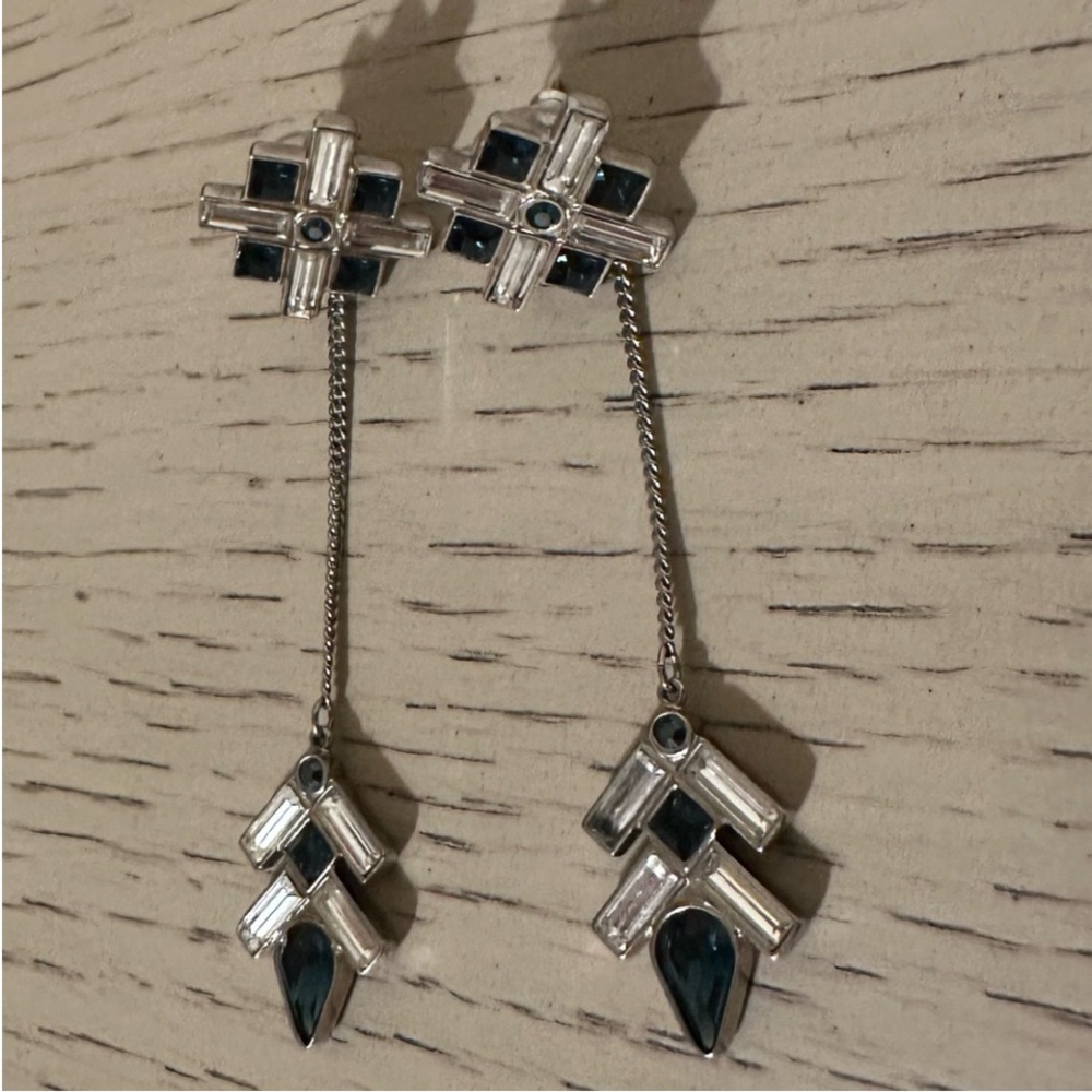Swarovski Shogun Geometric Earrings View 2
